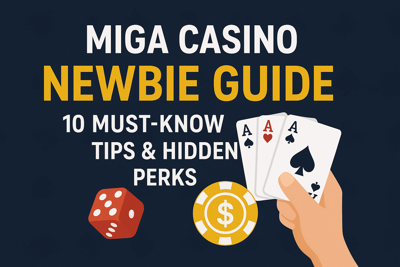 MIGA Casino Newbie Guide: 10 Must-Know Tips & Hidden Perks