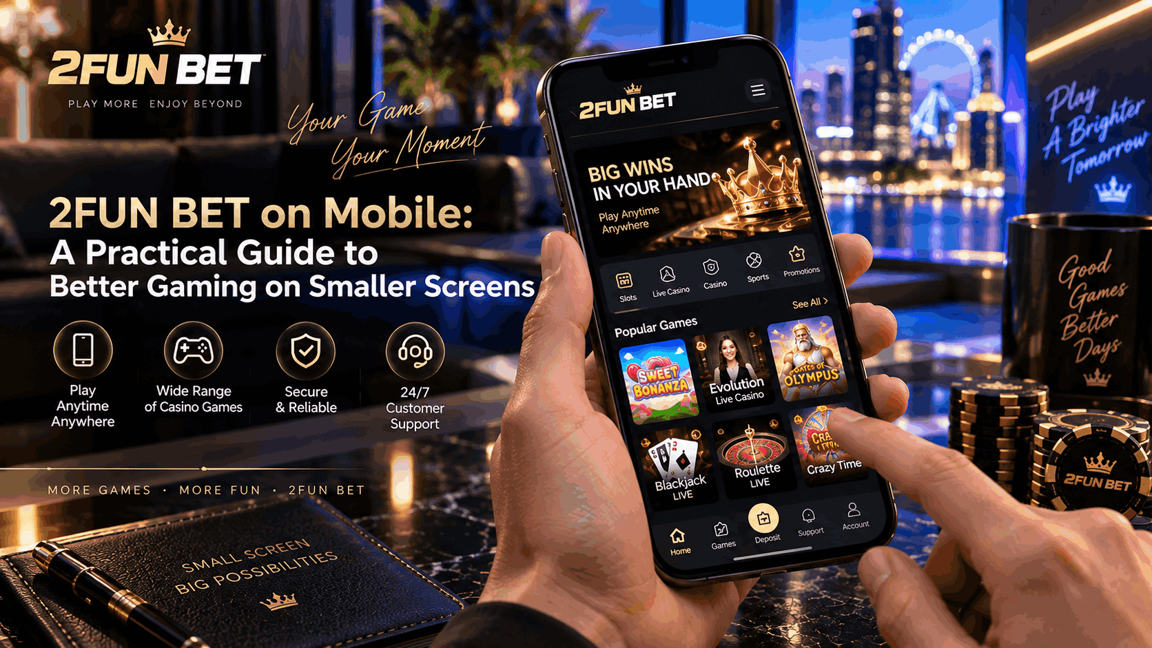 2FUN BET on Mobile: A Practical Guide to Better Gaming on Smaller Screens