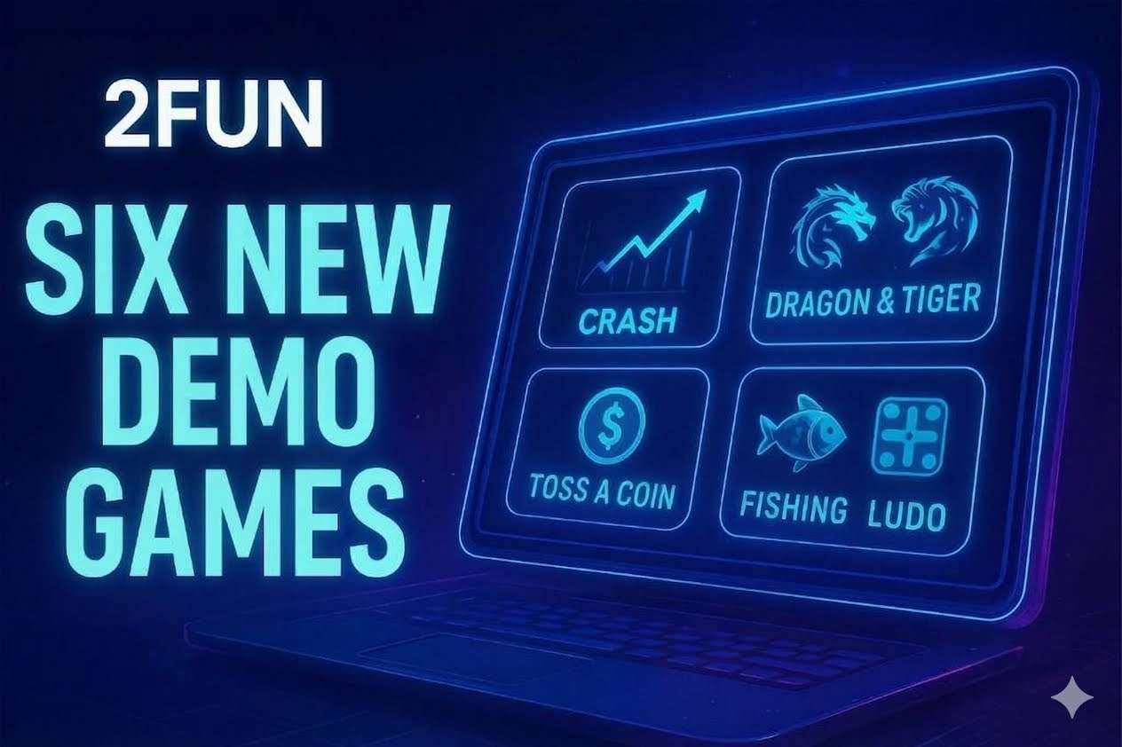 Play Free Demos | 2FUN Launches Crash & 6 Other Demo Games! No Sign-Up Needed.
