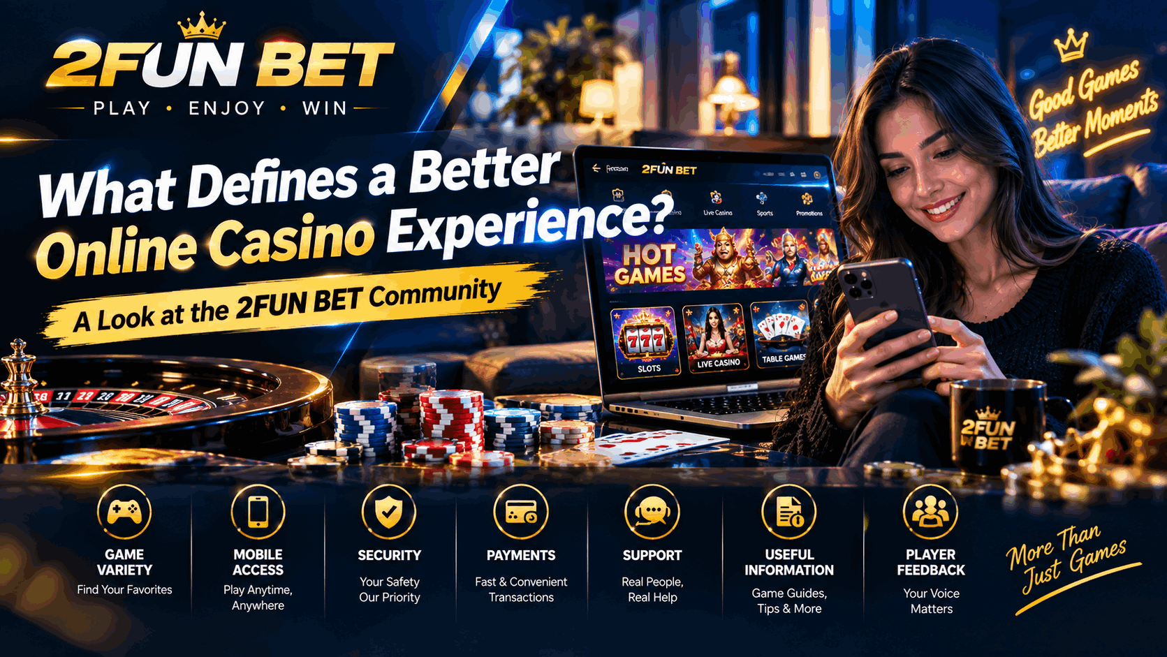 What Defines a Better Online Casino Experience? A Look at the 2FUN BET Community
