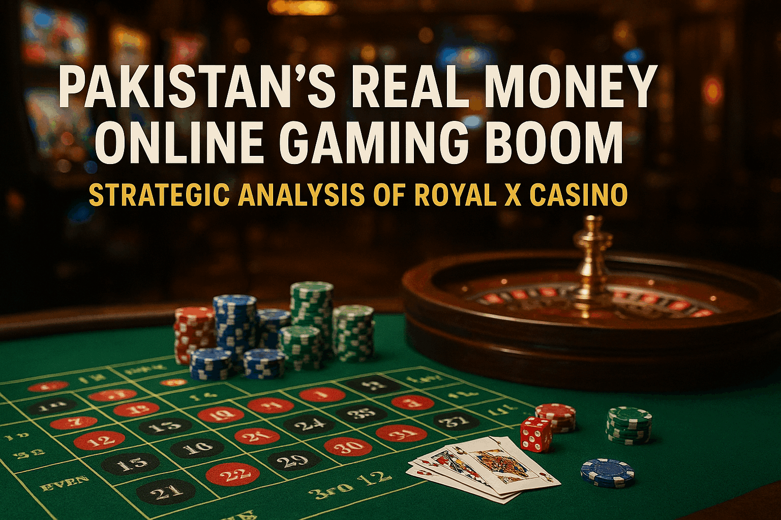 Pakistan's Real Money Online Gaming Boom: Strategic Analysis of Royal x Casino