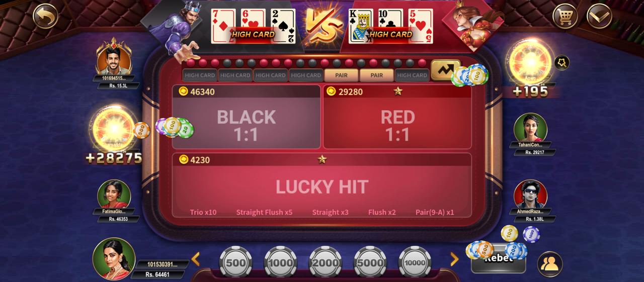 سرخ vs سیاہ Card Game | Strategic Betting & High Payouts | Royal x Casino