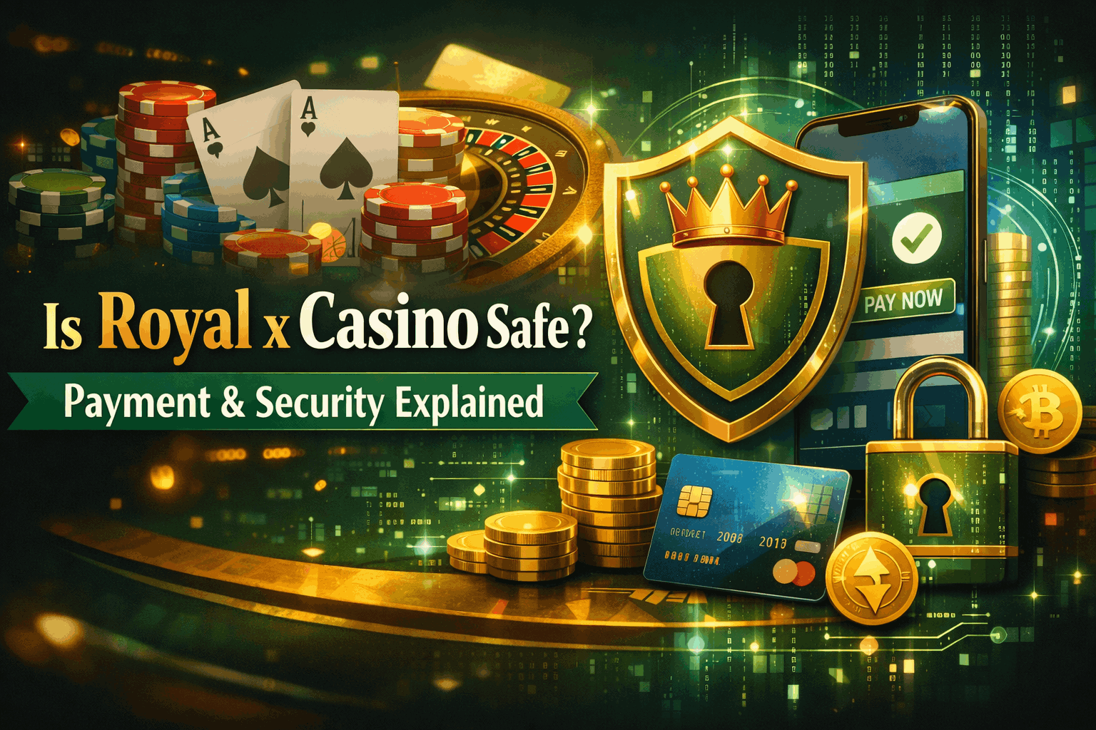 Is Royal x Casino Safe? Payment & Security Explained