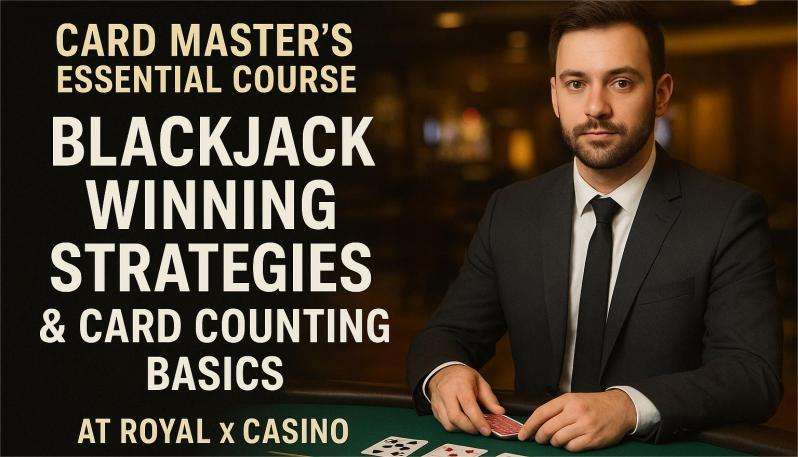 Card Master's Essential Course: Blackjack Winning Strategies & Card Counting Basics at رائل ایکس کیسینو