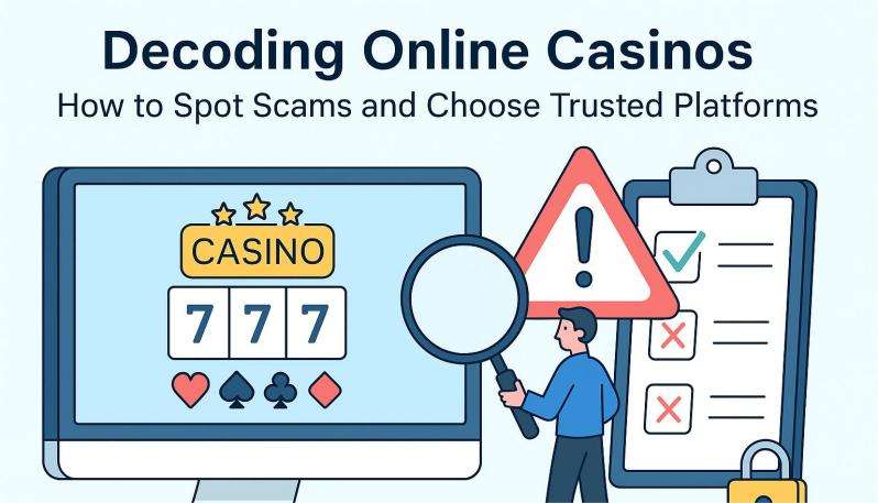 Decoding Online Casinos: How to Spot Scams and Choose Trusted Platforms