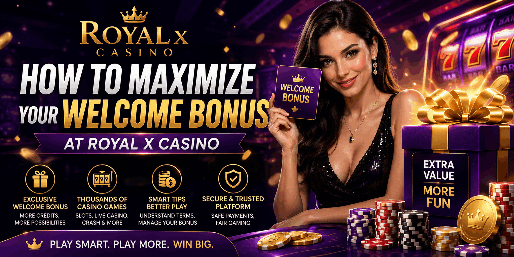 How to Get More Value from Your Welcome Bonus at Royal x Casino