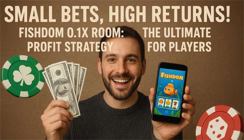 Small Bets, High Returns! Fishdom 0.1x Room: The Ultimate Profit Strategy for Players