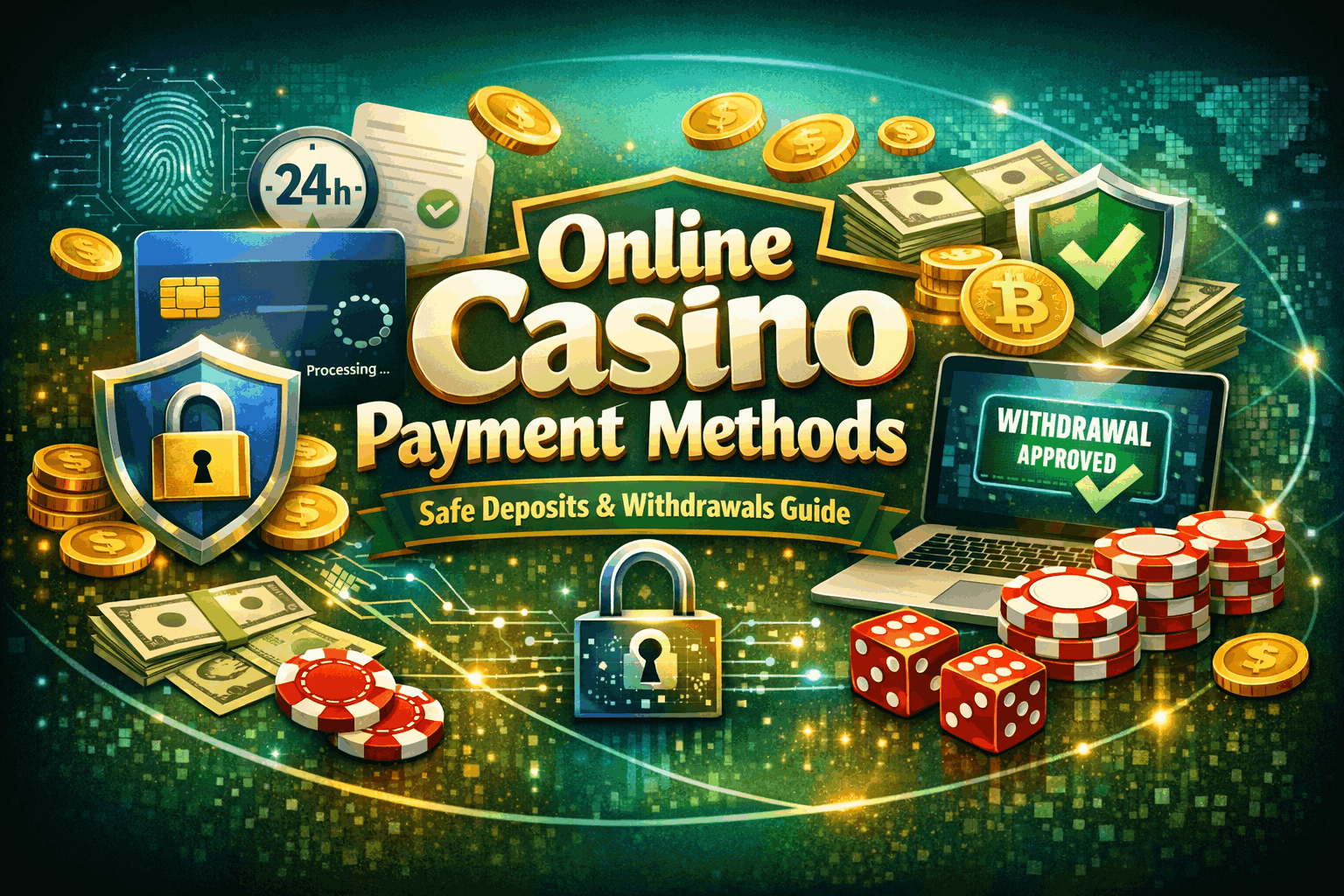 Online Casino Payment Methods Explained: Security, Processing Times & Common Issues