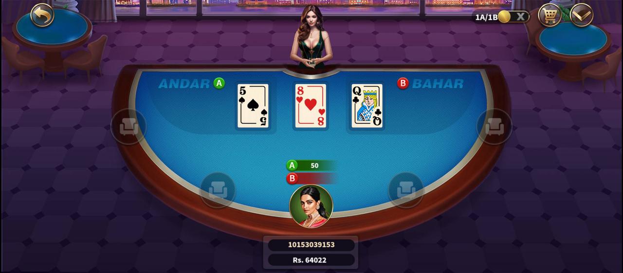 Step-by-step andar بہار online demo