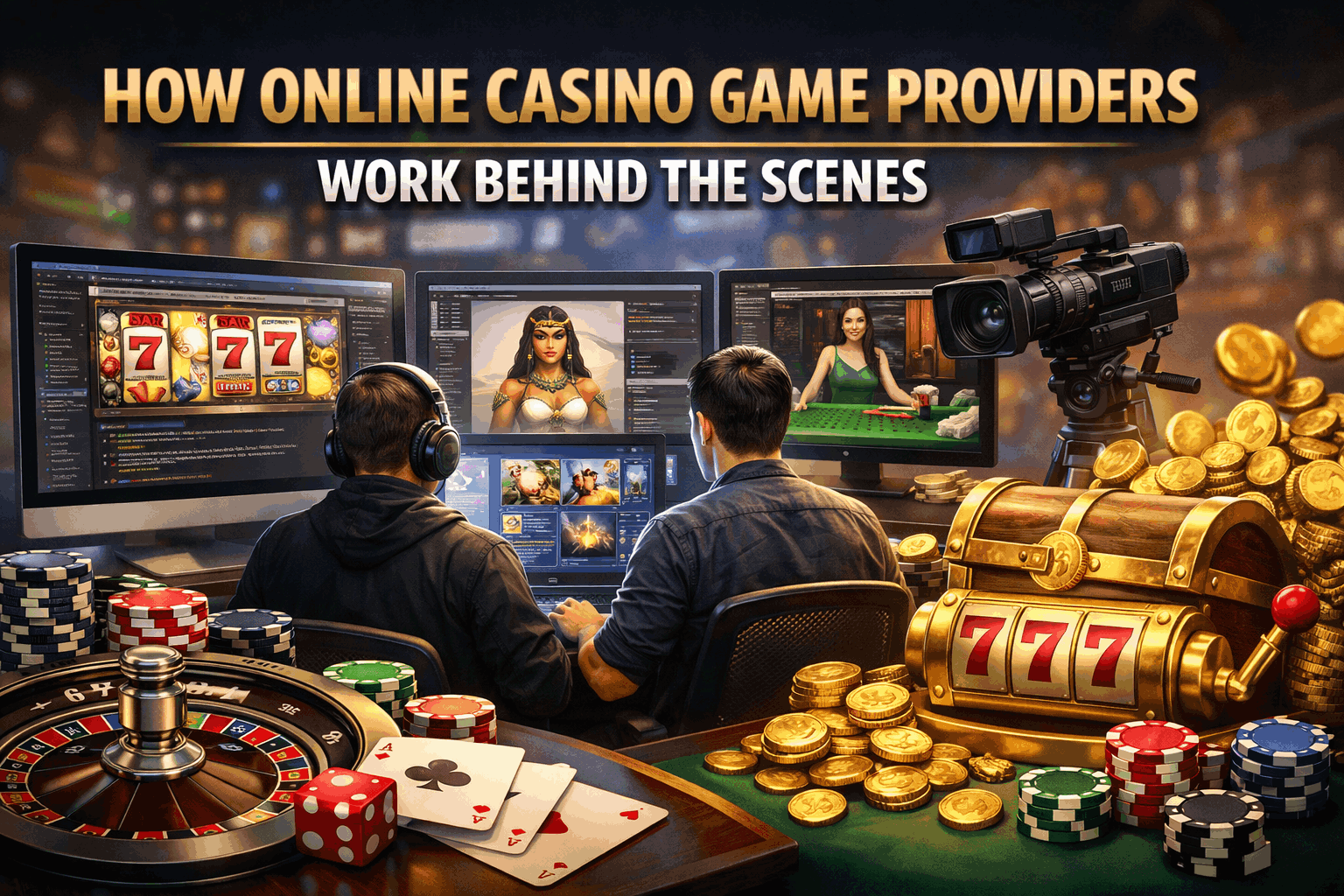 How Online Casino Game Providers Work Behind the Scenes
