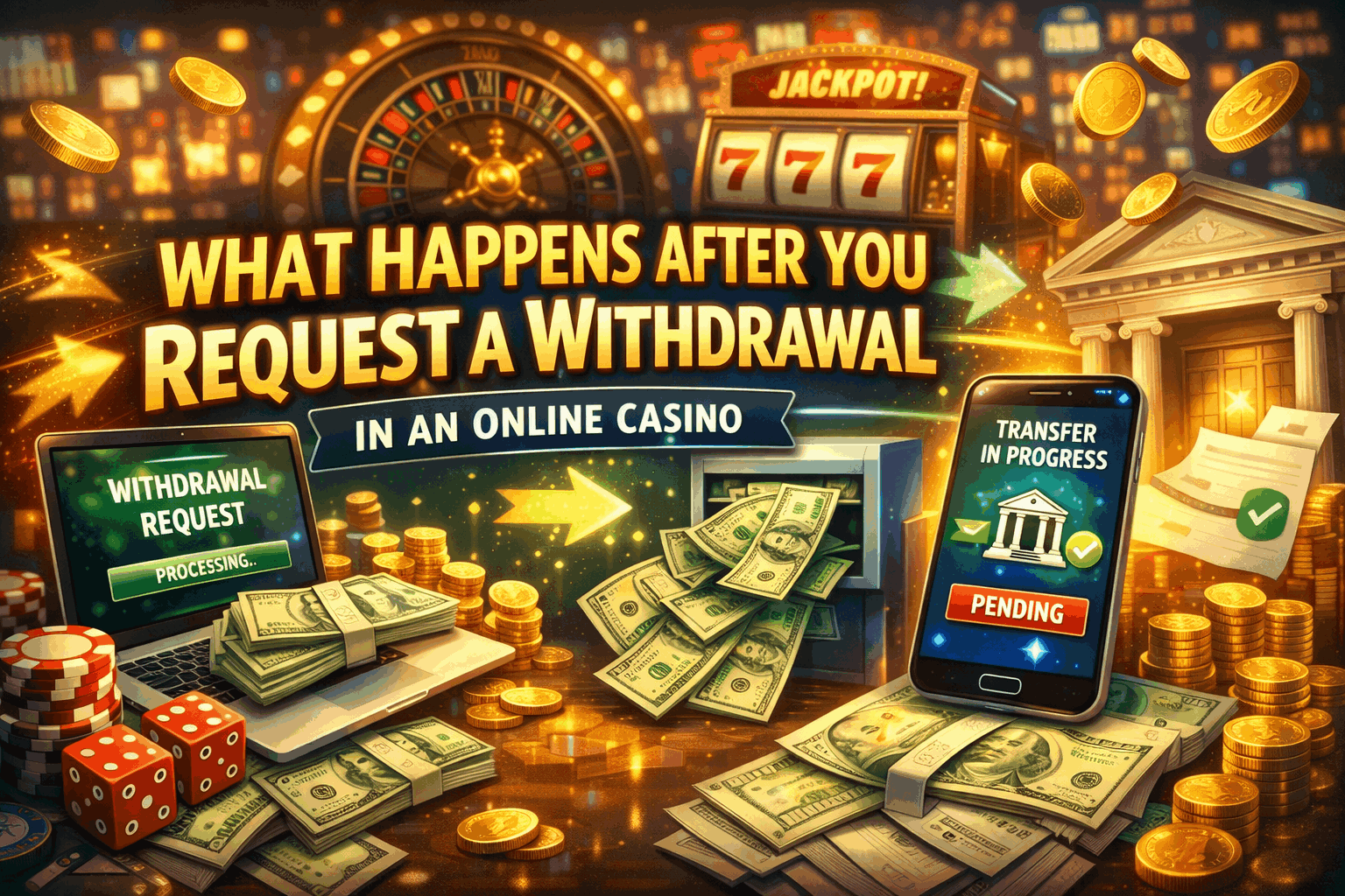 What Happens After You Request a Withdrawal in an Online Casino