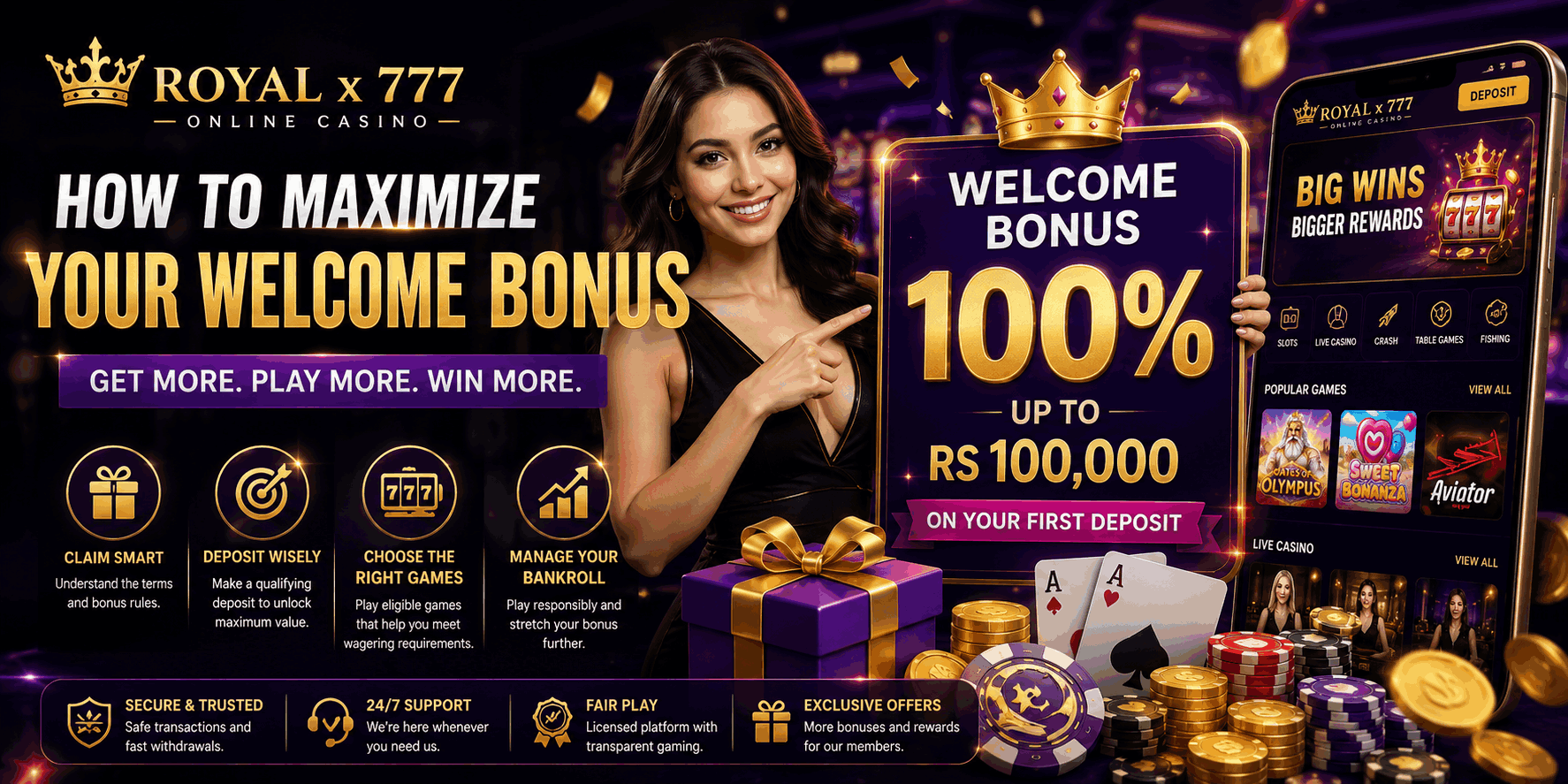 How to Maximize Your Welcome Bonus at Royal x 777