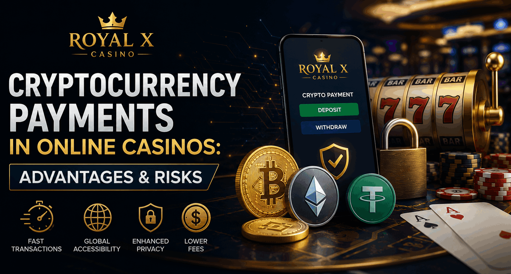 Crypto Payments in Online Casinos: Advantages and Risks