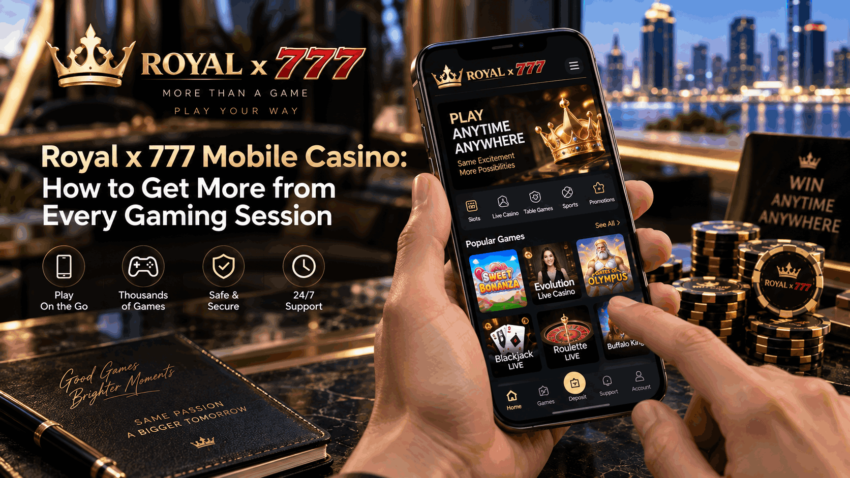 Royal x 777 Mobile Casino: How to Get More from Every Gaming Session