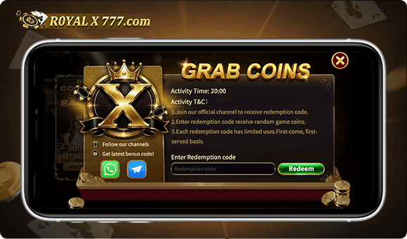 Exclusive Rewards with Royal x 777 Redeem Codes